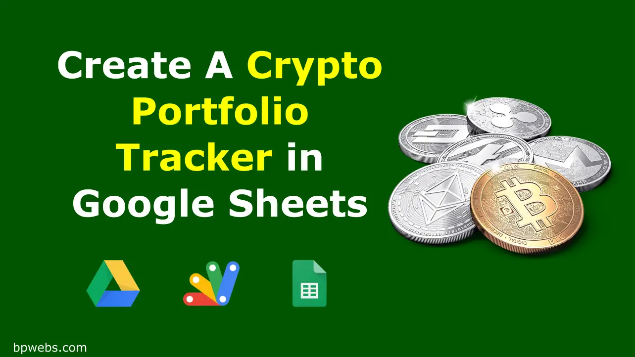 google sheets crypto tracker