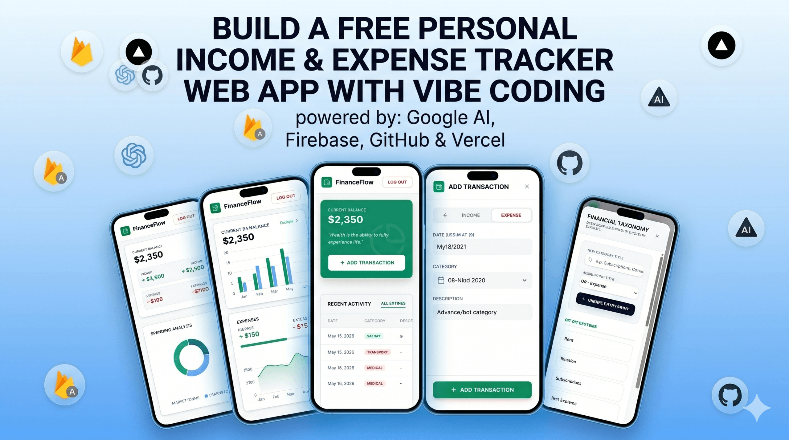 Build a Free Personal Income and Expense Tracker Web App with Vibe Coding scaled